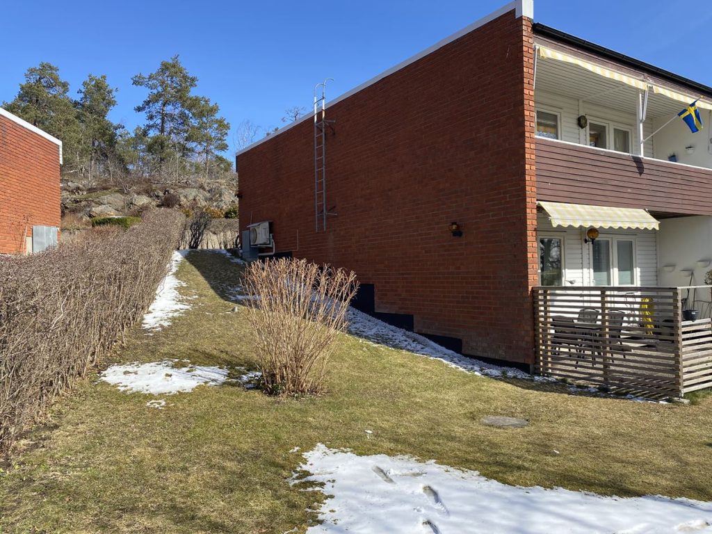12. Fasadputsning flerbostadshus Arsta Johanneshov